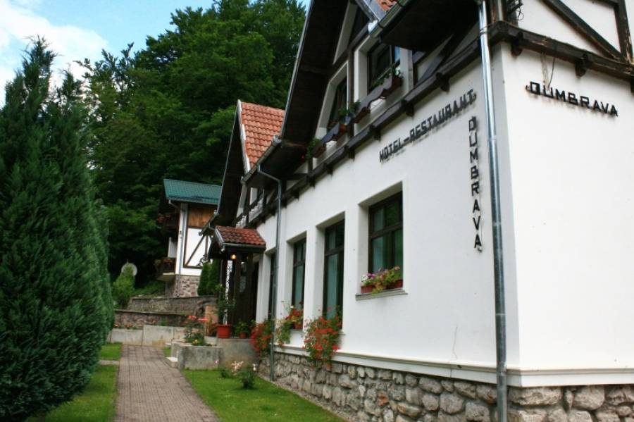 Pensiunea Dumbrava — exterior