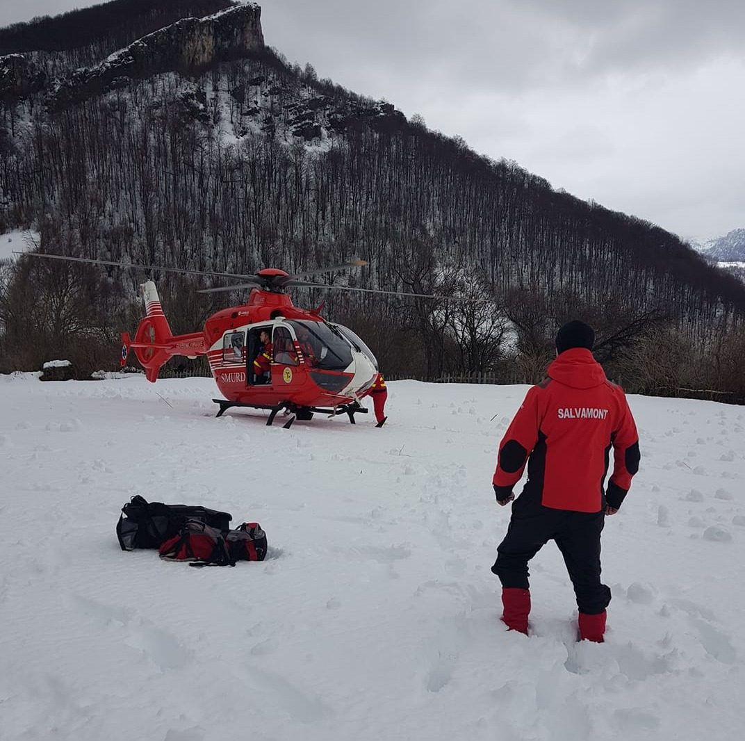 Intervenție SMURD și Salvamont în Parcul Național Domogled–Valea Cernei